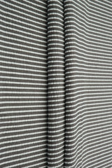 1 Yard Seersucker Stripe Fabric, 58/59'' Wide Polyester Rayon Blend