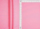 1 Yard Seersucker Stripe Fabric, 58/59? Wide Polyester Rayon Blend