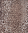 4x2 Rib Leopard Print Fabric 1 Yard Soft Stretch Knit Lightweight 58/60" Wide
