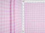 1 Yard 4x2 Yummy Rib Knit Fabric Gingham Print 58/60 Inches Wide