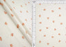 1 Yard Knit Gauze Ditsy Print Fabric 130 GSM, 52'' Wide Polyester Cotton Spandex Blend