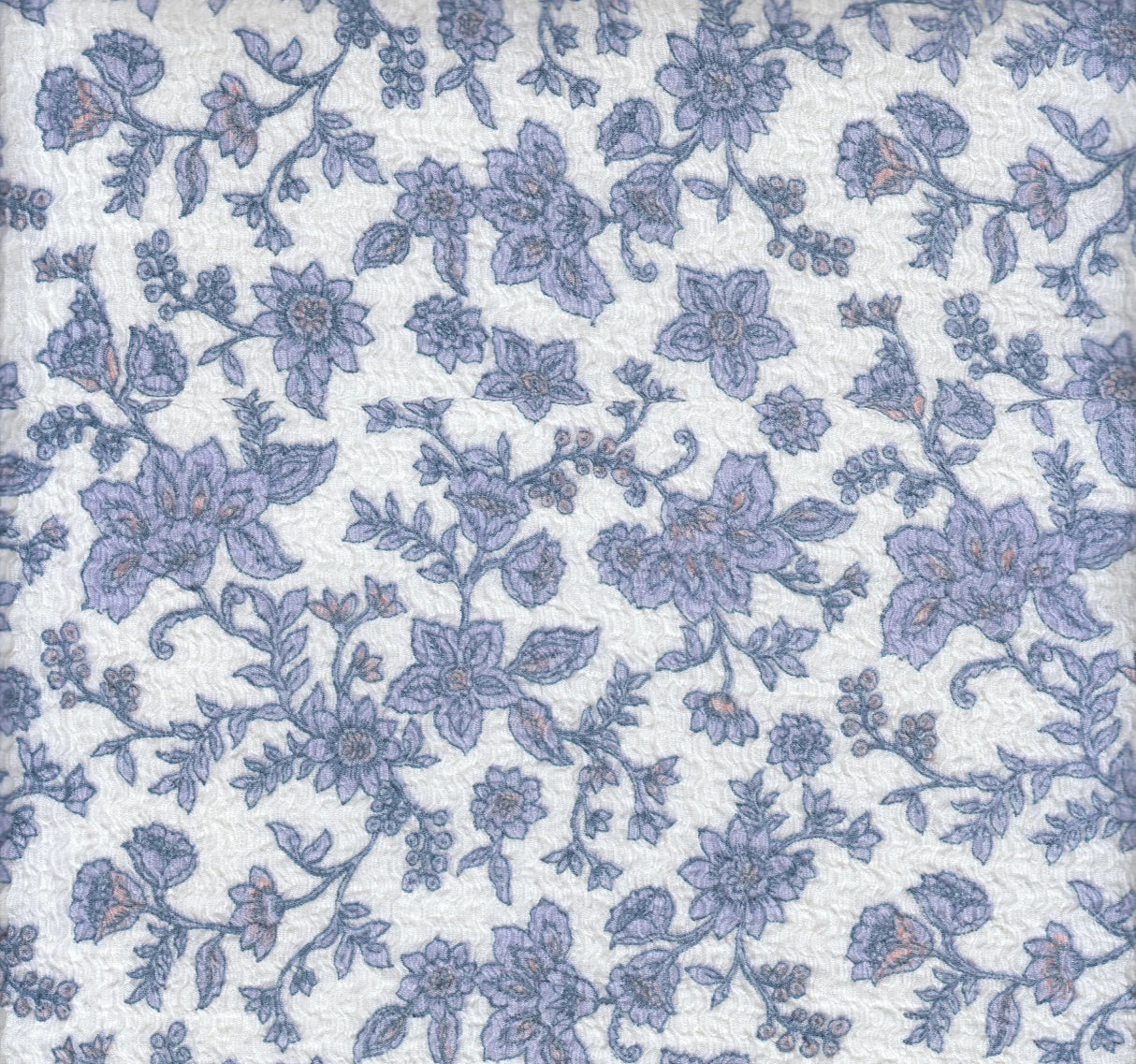1 Yard Missoni Textured Knit Floral Print Fabric, 58/59? Wide Polyester Spandex Blend
