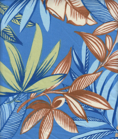 1 Yard Tropical Print Cey Fabric, 58/59? Wide 100% Polyester