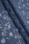 Floral Double Border Lace Fabric 95% Nylon 5% Spandex Stretch Material 57/58 Inches Wide