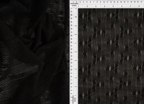 Ditsy Bubble Lace Fabric 92% Nylon 8% Spandex Stretch Lace Material 51/52 Inches Wide