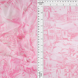 Digital Toile Mesh Print Fabric Lightweight Stretch Polyester Spandex 56/58” Wide