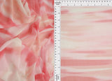 1 Yard Digital Abstract Tie Dye Mesh Fabric, 56/58'' Wide Polyester Spandex Blend