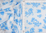 1 Yard Digital Toile Mesh Print Fabric, 56/58? Wide Polyester Spandex Blend
