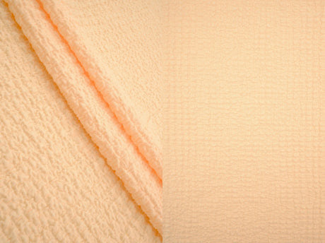 Waffle Crepe Woven Fabric, Stretch Textured Home Decor Material 58/59" Wide