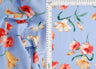 Rayon Challis Floral Print Fabric Lightweight Woven, 54" Wide Soft Drape