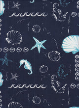 1 Yard Under The Sea DTY Print Fabric 180 GSM Polyester Spandex Blend 58/60" Width
