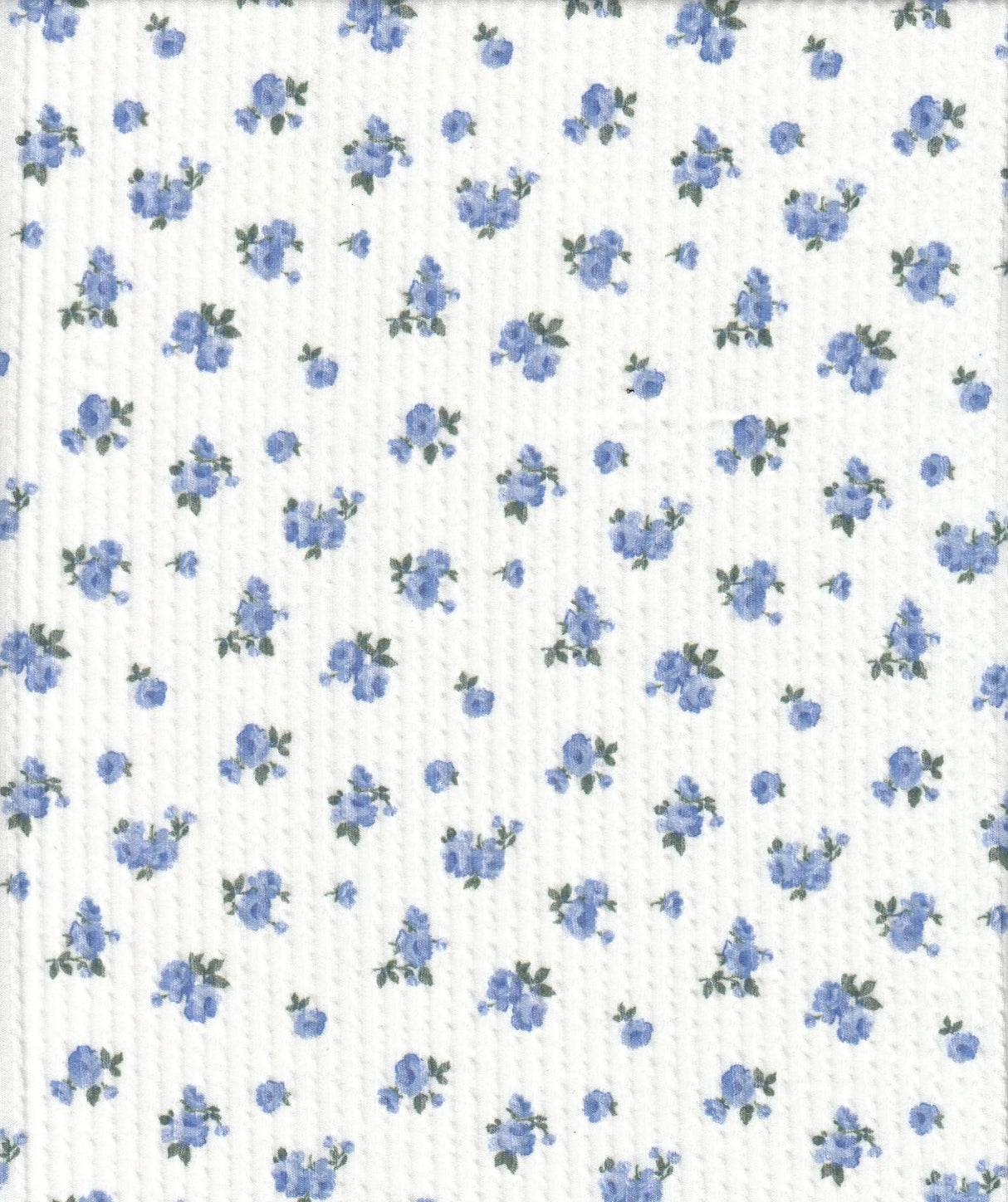 1 Yard Double Knit Cozy Digital Ditsy Printed Fabric Soft Stretch Knit 56/57 Inch Width