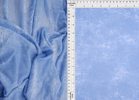 1 Yard Digital Wash Look Mesh Knit Fabric, 56/58'' Wide Polyester Spandex Blend