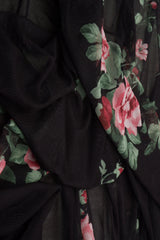 Digital Floral Mesh Fabric Lightweight Sheer Stretch, 56/58” Wide Polyester Spandex