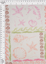 1 Yard Digital Under The Sea Mesh Knit Fabric, 56/58'' Wide Polyester Spandex Blend