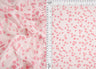 1 Yard Floral Flocking Mesh Fabric, 56/57? Wide Polyester Spandex Blend