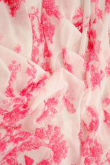 1 Yard Digital Toile Mesh Print Fabric, 56/58? Wide Polyester Spandex Blend