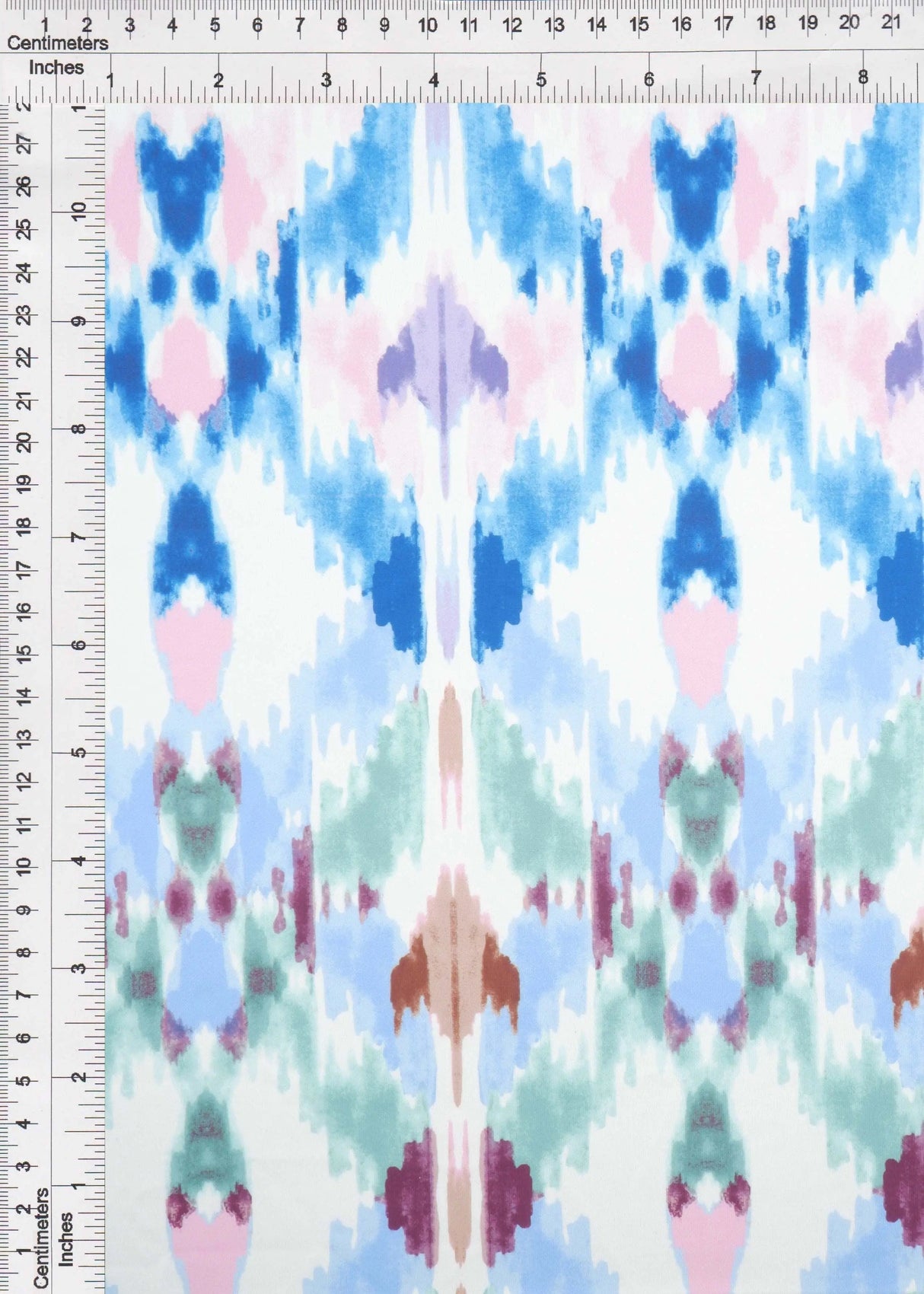 1 Yard DTY Aztec Tribal Digital Print Fabric 190 GSM Poly Spandex Stretch Knit 58/60" Width