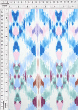 1 Yard DTY Aztec Tribal Digital Print Fabric 190 GSM Poly Spandex Stretch Knit 58/60" Width