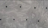 1 Yard Black Mesh Sequins Embroidery Fabric, Polyester Spandex Blend