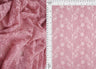 1 Yard Floral Double Border Lace Fabric, 57/58'' Wide Nylon Spandex Blend