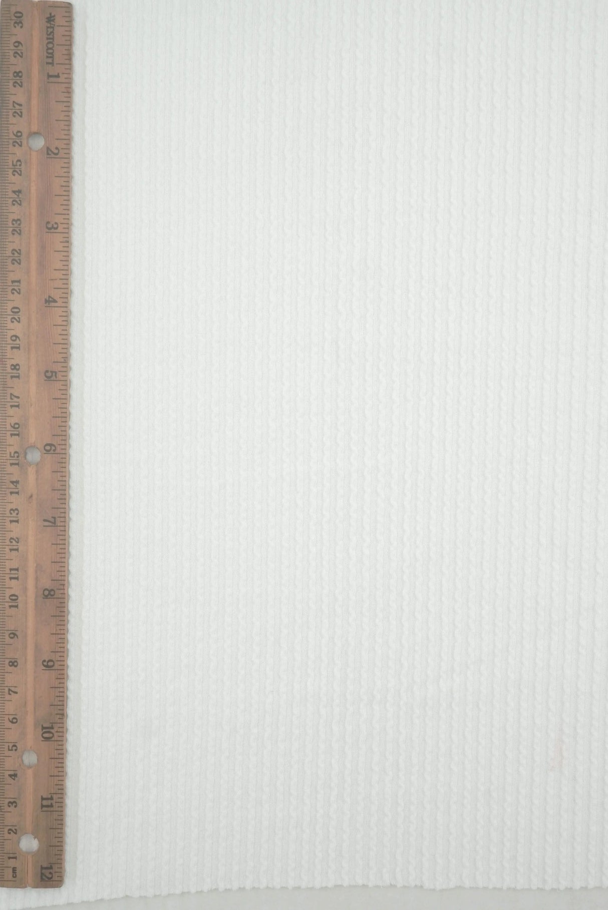 52" Knit Jacquard Rib Fabric 80% Polyester 15% Rayon 5% Spandex 230 GSM by Yard