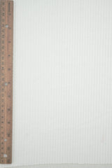 52" Knit Jacquard Rib Fabric 80% Polyester 15% Rayon 5% Spandex 230 GSM by Yard