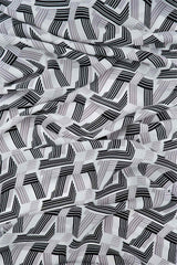 1 Yard Wool Dobby Geo Print Fabric, 57/58'' Wide 100% Polyester