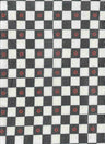 1 Yard Polyester Spandex 80 GSM Mesh Fabric Flower Checker Print Lightweight Soft Stretch 54" Width
