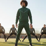 Tai Chi Double Sided Fleece Anti Pilling Stretch Fabric 100% Polyester for Activewear Apparel 62 Inch Width 264 GSM