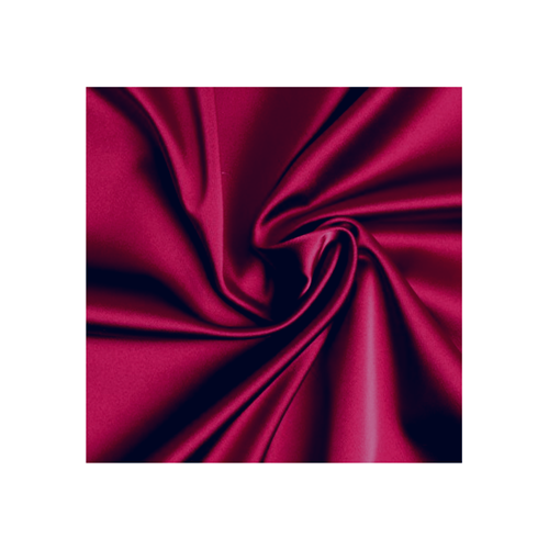 1 Yard Dark Red Stretch Satin Fabric Special Occasion Costumes 48 Inches Width