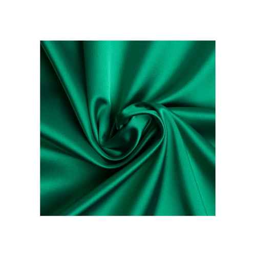 1 Yard Green Stretch Satin Fabric Special Occasion Costumes 48 Inches Width