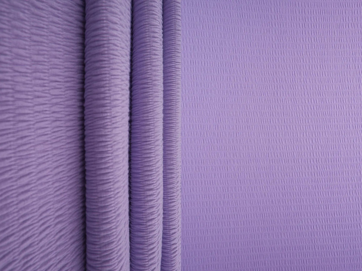 Solid Smocking Popcorn Jersey Fabric 1 Yard Stretch Textured Knit 42/44" Wide