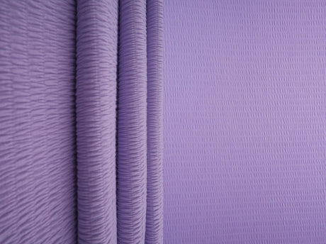 Solid Smocking Popcorn Jersey Fabric 1 Yard Stretch Textured Knit 42/44" Wide