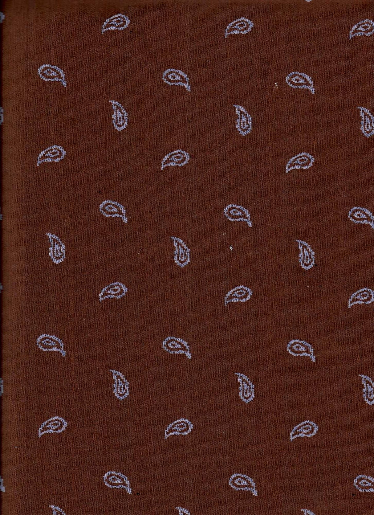 58/60" Double Knit Jacquard Paisley Leaf Fabric 96% Polyester 4% Spandex 240 GSM Yard