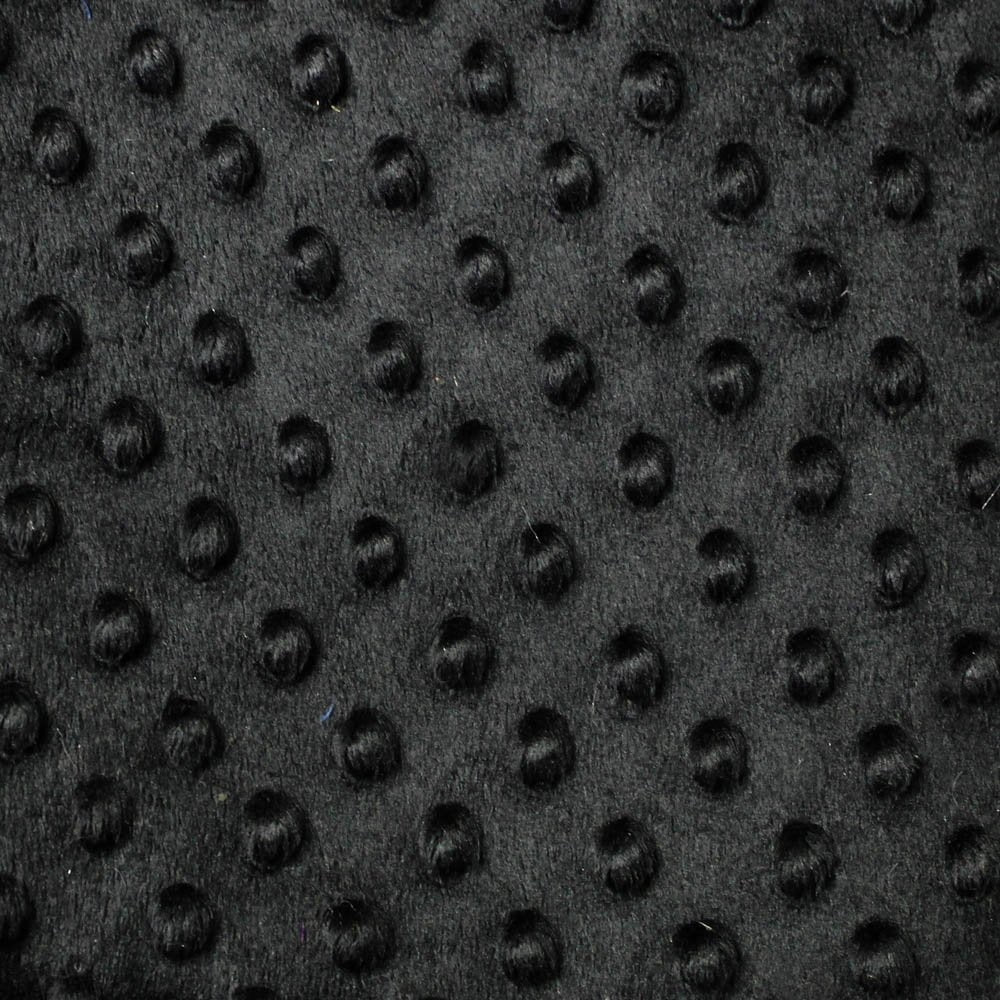 1 Yard Minky Dimple Dot Faux Fur Fabric, 60″ Wide 100% Polyester