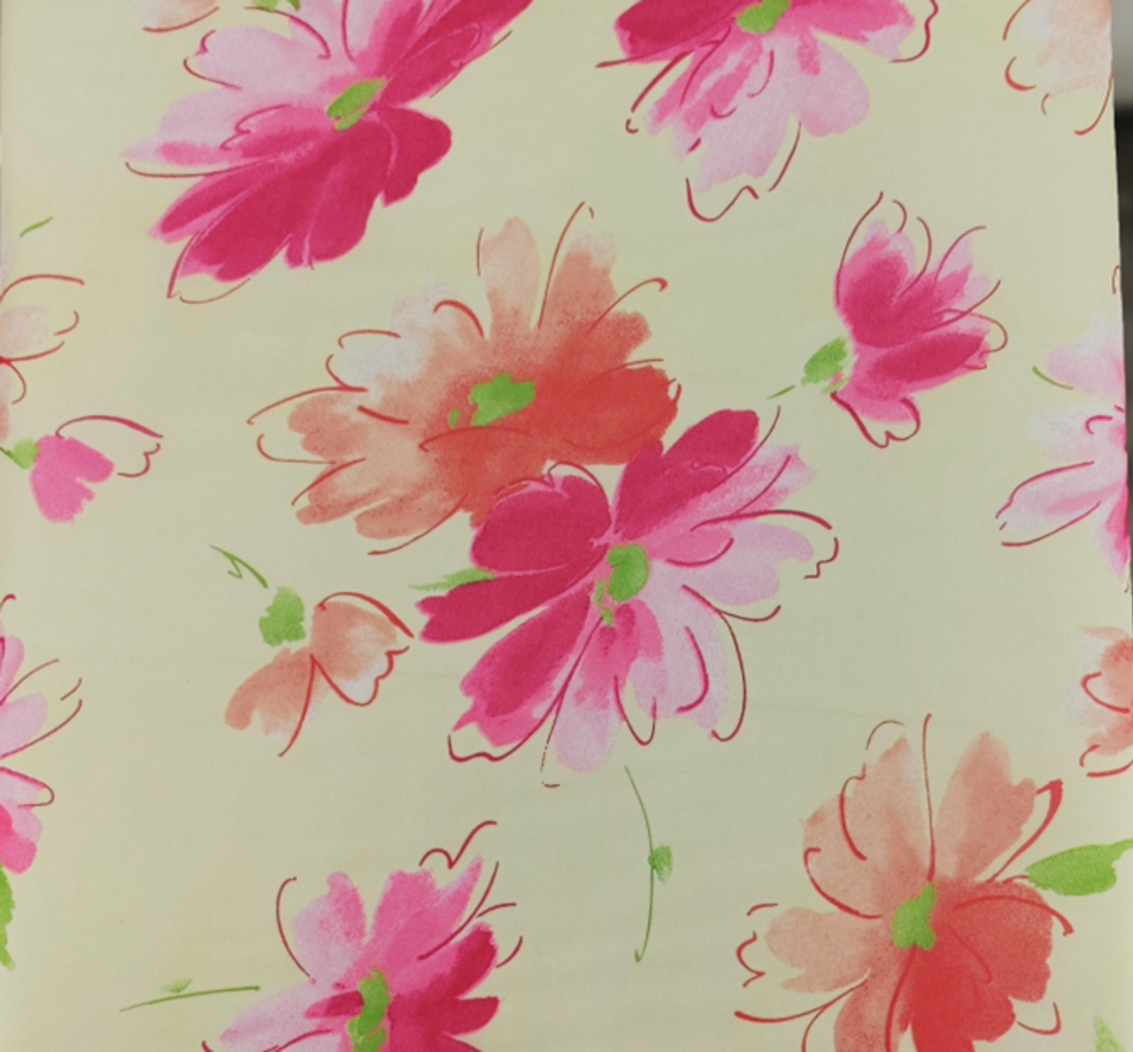 1 Yard Yellow Fuchsia Yoryu Chiffon Fabric – 58/60" Wide Lightweight Crinkled Polyester for Fashion & Apparel