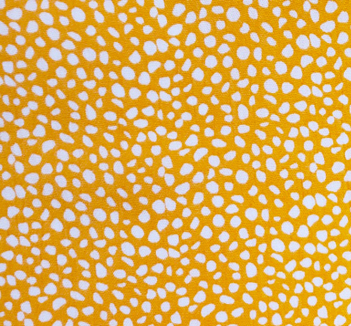 1 Yard Rayon Crinkle Mustard Ivory Fabric for Dresses Blouses Skirts and Crafts 50 52 Width