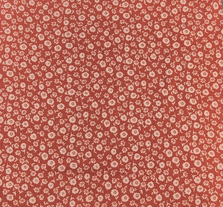 1 Yard Red Oatmeal Rayon Crinkle Apparel Fabric 50/52 inches Width