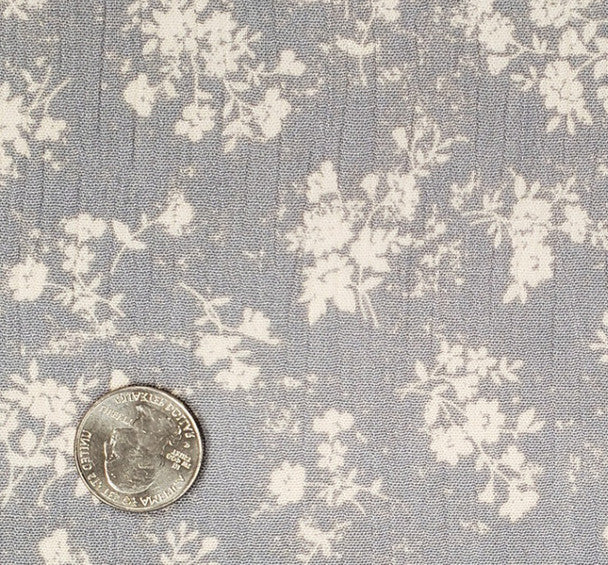 1 Yard Gray Beige Rayon Crinkle Fabric Adds Versatile And Modern Touch To Dresses, Skirts 50/52" Width