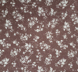 1D1274 Rose Rayon Crinkle Fabric - Rose, Textured Crinkle, 50/52" Width (1 Yard)