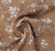1D1274 Sandstone Rayon Crinkle Fabric - Sandstone Textured Crinkle, 50/52" Width (1 Yard)