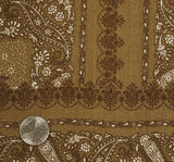 Rayon Crinkle 1D1478 100 Percent Rayon Fabric - Mustard Gold, Crinkle Texture, 50/52" Width