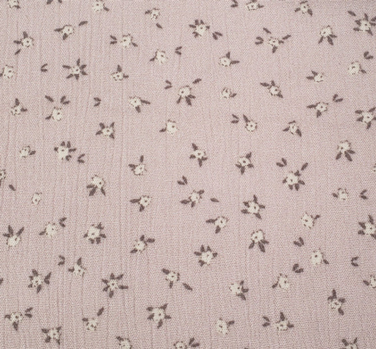 1 Yard Rayon Crinkle Fabric 50/52" Wide, Lightweight Drapey Rose Dust Crepon for Apparel
