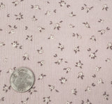 1 Yard Textured Rose Dust Rayon Crinkle Fabric Rayon Crepon Apparel 50/52 Inch Width