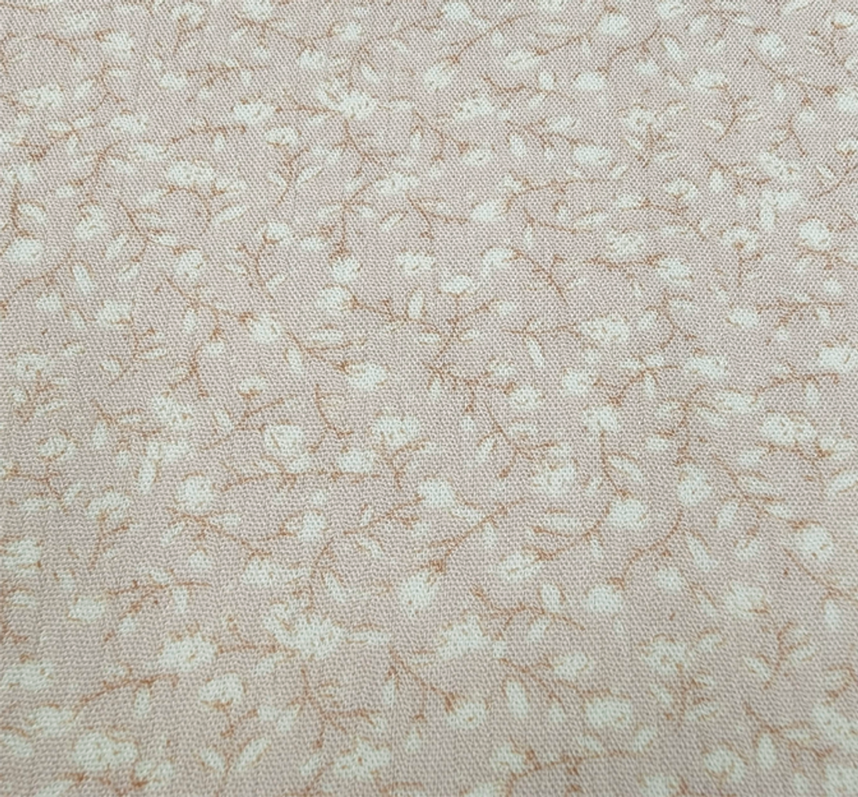 1 Yard Baby Pink Rayon Crepon Fabric Lightweight Textured Pleated Apparel Material Width 50/52"