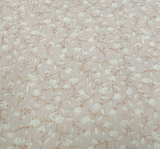 1 Yard Baby Pink Rayon Crepon Fabric Lightweight Textured Pleated Apparel Material Width 50/52"