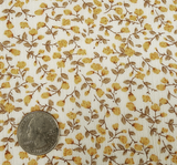 1 Yard Mellow Yellow Rayon Crepon Fabric Lightweight Woven Textured Pleated Apparel Width 50/52"
