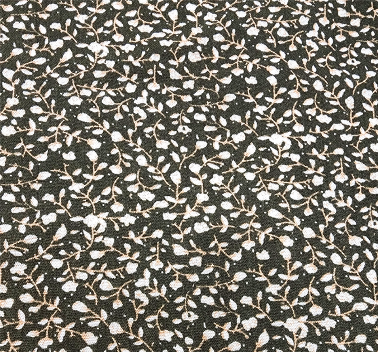 1 Yard Olive Ivory Rayon Crepon Fabric Lightweight Woven Textured Pleated Apparel Width 50/52"
