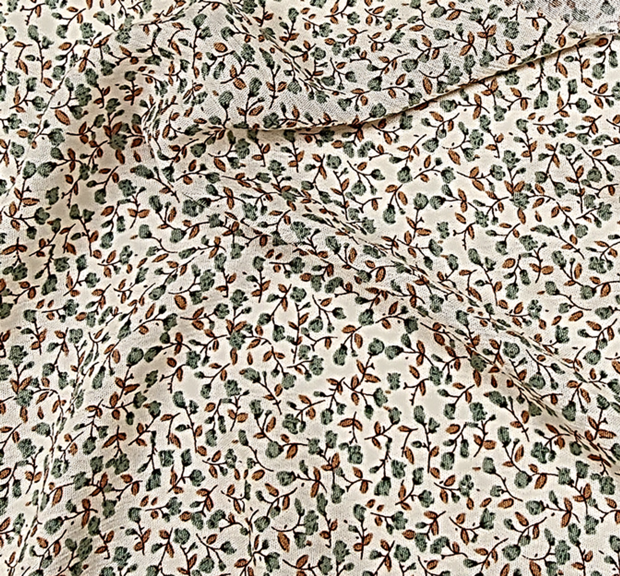 1 Yard Pistachio Rayon Crepon Fabric Soft Lightweight Draping Apparel Width 52/53"